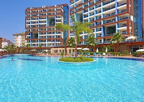 Geräumige 1+1 Wohnung in der zentralen Gegend von Alanya