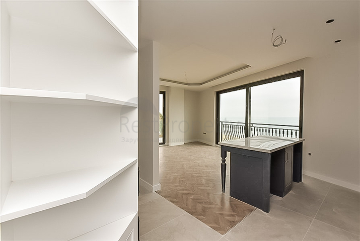 Zweizimmerwohnung im Zentrum von Alanya mit Panoramablick auf das Meer