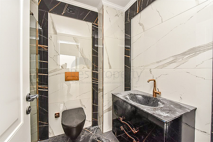 Zweizimmerwohnung im Zentrum von Alanya mit Panoramablick auf das Meer