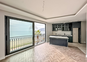 Zweizimmerwohnung im Zentrum von Alanya mit Panoramablick auf das Meer
