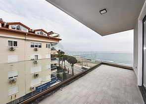 Zweizimmerwohnung im Zentrum von Alanya mit Panoramablick auf das Meer