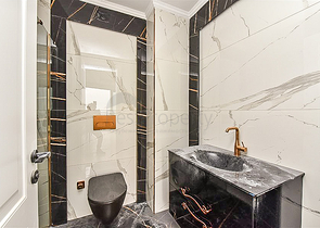 Zweizimmerwohnung im Zentrum von Alanya mit Panoramablick auf das Meer