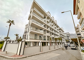 Zweizimmerwohnung im Zentrum von Alanya mit Panoramablick auf das Meer