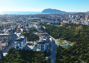 Neue 1+1 und 2+1 Wohnungen in einer modernen Wohnanlage im Bezirk Oba