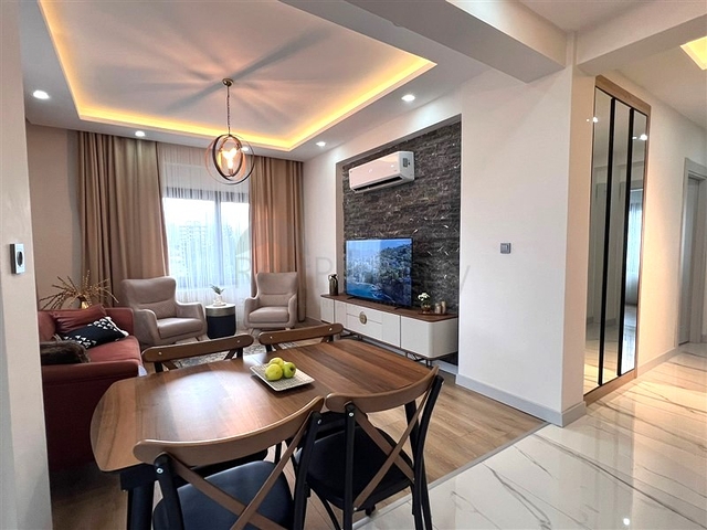 2+1 Wohnung in einem neuen Komplex im Stadtteil Tege, 400 Meter vom Meer entfernt