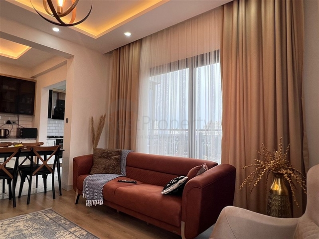 2+1 Wohnung in einem neuen Komplex im Stadtteil Tege, 400 Meter vom Meer entfernt