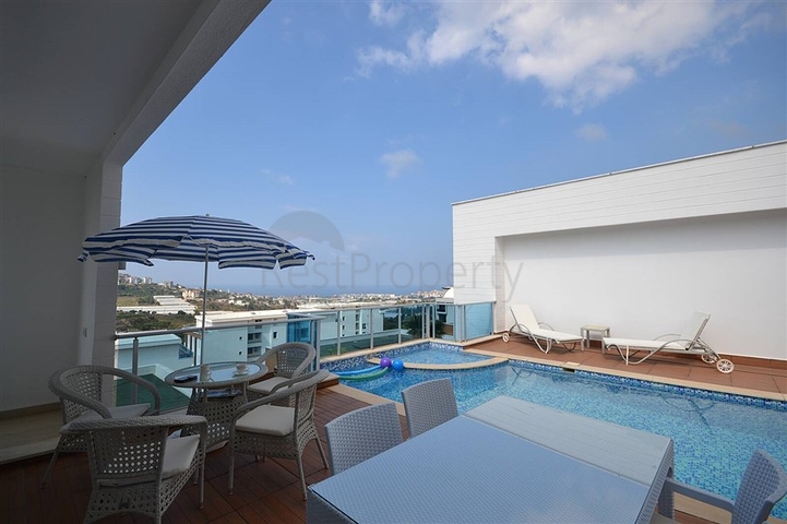 Möblierte 3+1-Villa in Kargicak