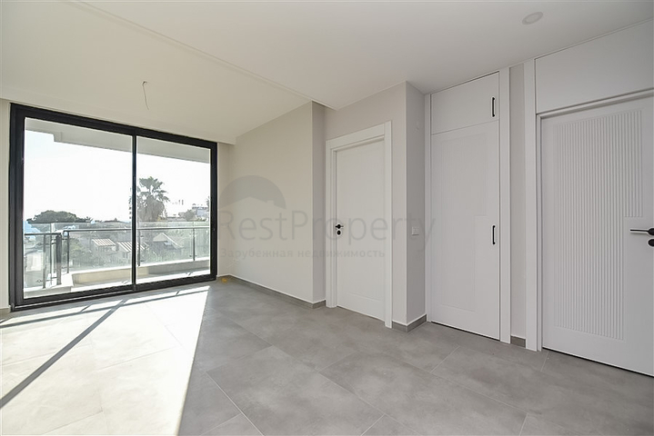 1+1 Wohnung in einem neuen Komplex, nur 200 Meter vom Kleopatra-Strand entfernt