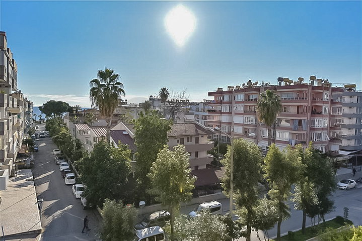 1+1 Wohnung in einem neuen Komplex, nur 200 Meter vom Kleopatra-Strand entfernt