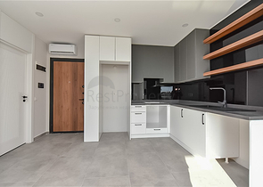 1+1 Wohnung in einem neuen Komplex, nur 200 Meter vom Kleopatra-Strand entfernt