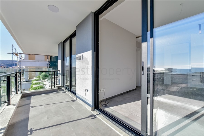 1+1-Wohnung in 200 m Entfernung vom Kleopatra-Strand mit Meerblick