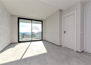 1+1-Wohnung in 200 m Entfernung vom Kleopatra-Strand mit Meerblick