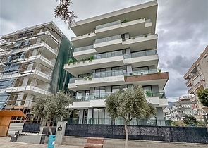 1+1-Wohnung in 200 m Entfernung vom Kleopatra-Strand mit Meerblick