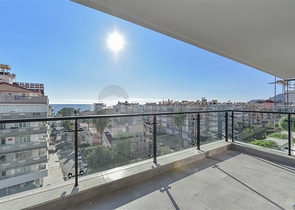 1+1-Wohnung in 200 m Entfernung vom Kleopatra-Strand mit Meerblick