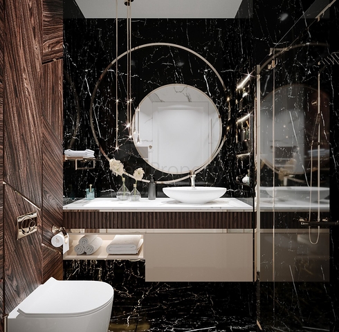 2+1 Wohnung in einem Premium-Komplex im Zentrum von Alanya 