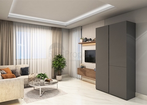 1+1 Wohnungen in einem neuen Komplex in der Nähe von Kleopatra Beach