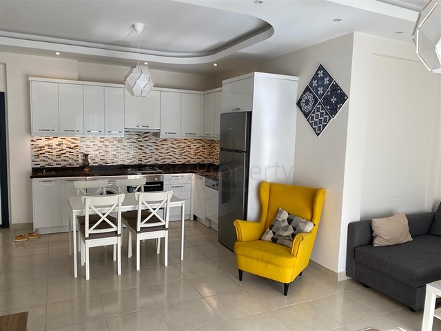 1+1 möblierte Wohnung in Mahmutlar