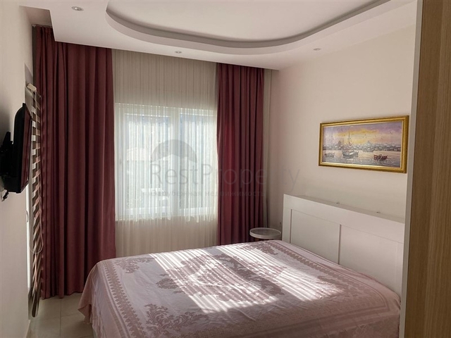 1+1 möblierte Wohnung in Mahmutlar