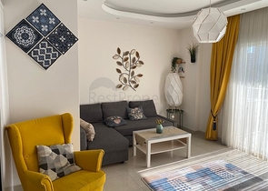 1+1 möblierte Wohnung in Mahmutlar