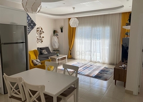 1+1 möblierte Wohnung in Mahmutlar