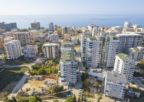 1+1 möblierte Wohnung in Mahmutlar