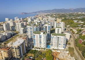 1+1 möblierte Wohnung in Mahmutlar