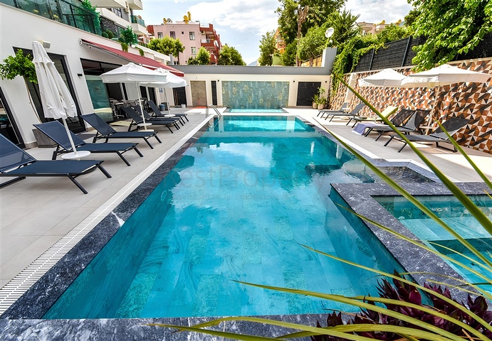 Wohnung in einem neuen Komplex nur 200 Meter vom Meer entfernt