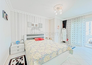 Apartment 2+1 svidom am Meer und in den Bergen im Stadtteil Mahmutlar