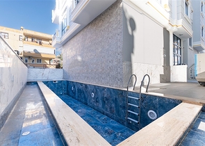 Wohnungen in einem neuen Komplex des Bezirks Kleopatra