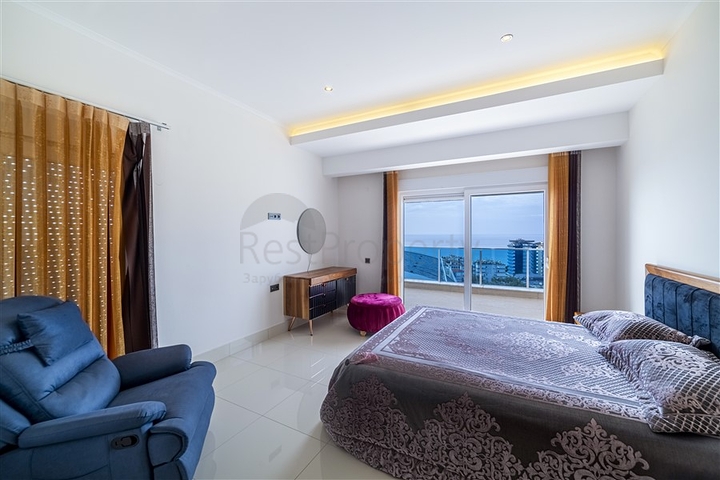 3+1 Penthouse mit Blick auf das Mittelmeer