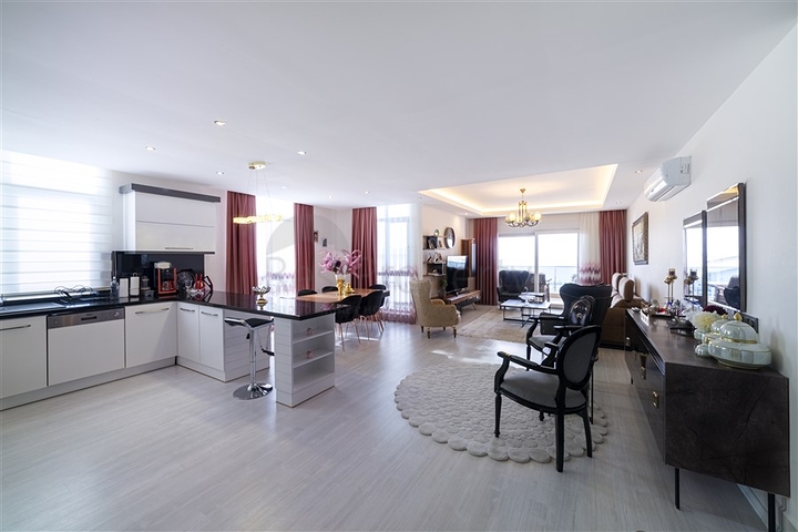 3+1 Penthouse mit Blick auf das Mittelmeer