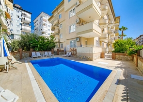 Gemütliches 2+1 im Zentrum von Alanya