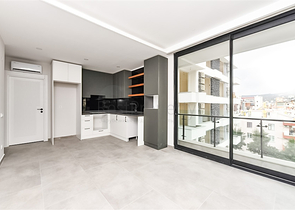 1+1 Wohnung in einem neuen Komplex, nur 200 Meter vom Kleopatra-Strand entfernt