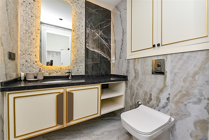 1+1 Wohnung zur Miete im Zentrum von Alanya