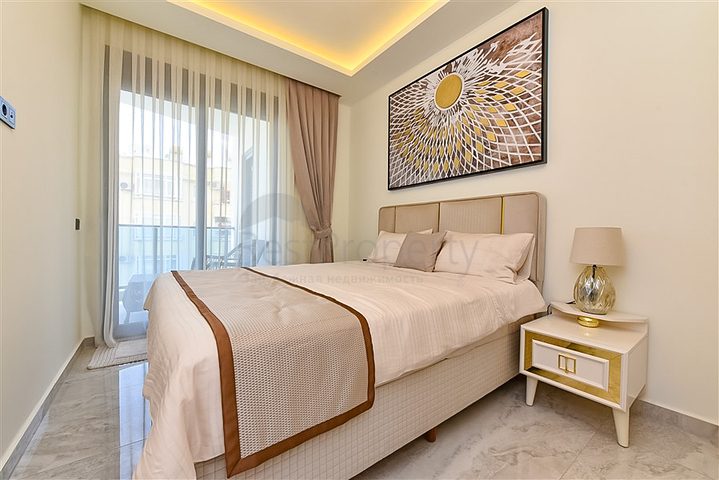 1+1 Wohnung in einem Luxus-Komplex im Zentrum von Alanya