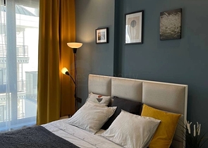 1+1 Wohnung in einer neuen Wohnanlage im Zentrum von Mahmutlar