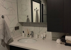 1+1 Wohnung in einer neuen Wohnanlage im Zentrum von Mahmutlar