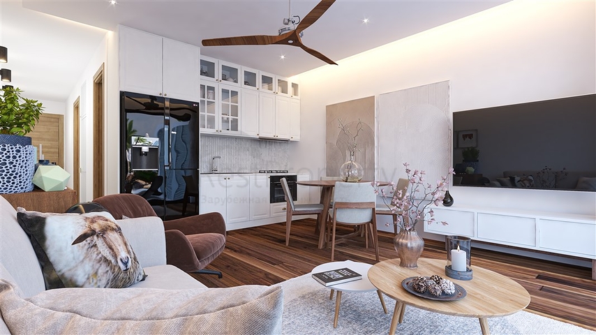 1+1 Wohnung in einem einzigartigen Projekt in Nordzypern