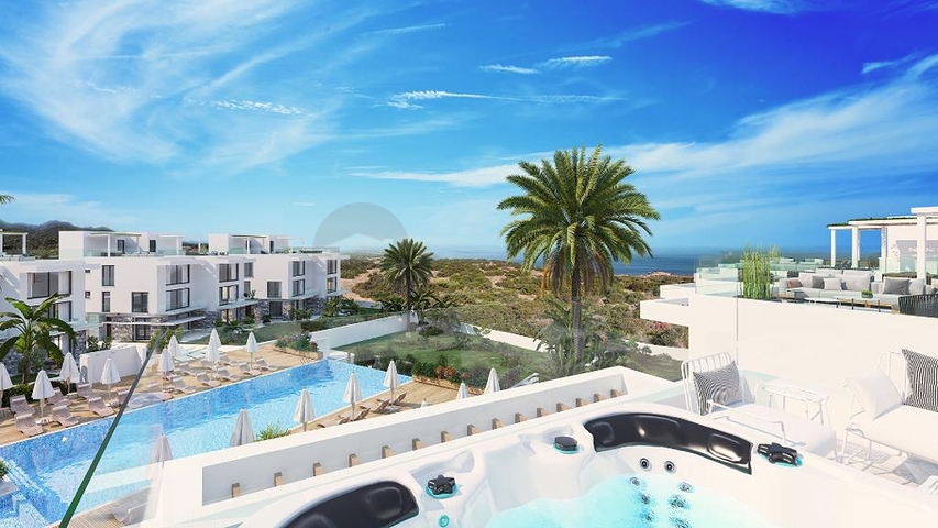 1+1 Wohnung in einem einzigartigen Projekt in Nordzypern