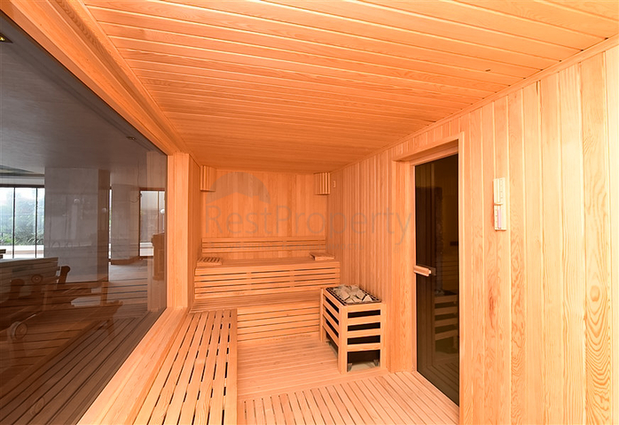 Zweizimmerwohnung am Meer in einem schicken Komplex