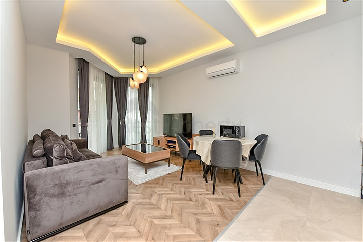 Zweizimmerwohnung am Meer in einem schicken Komplex