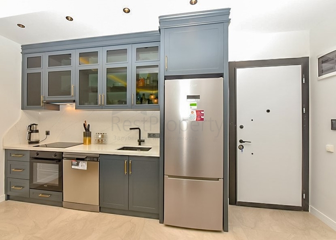 Zweizimmerwohnung am Meer in einem schicken Komplex