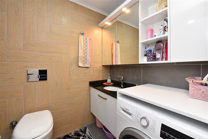 Möblierte Zweizimmerwohnung im Stadtteil Mahmutlar