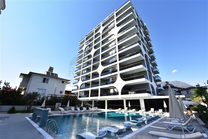 Möblierte Zweizimmerwohnung im Stadtteil Mahmutlar