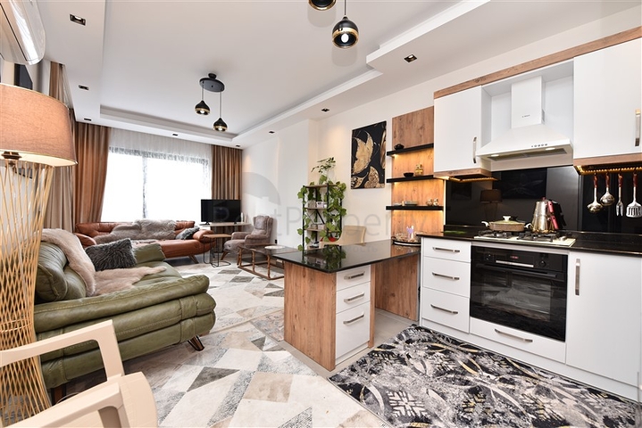 Möblierte Zweizimmerwohnung im Stadtteil Mahmutlar