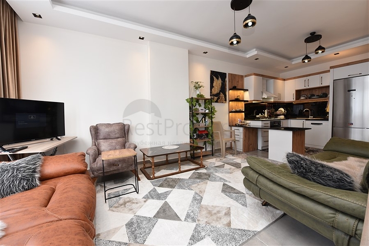 Möblierte Zweizimmerwohnung im Stadtteil Mahmutlar