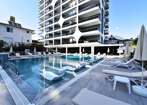 Möblierte Zweizimmerwohnung im Stadtteil Mahmutlar