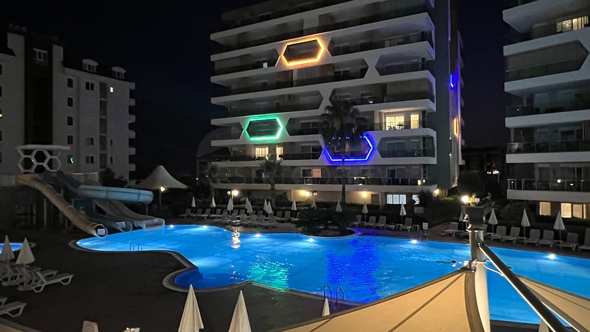 Wohnung 2+1 in einem Komplex mit Hotelinfrastruktur