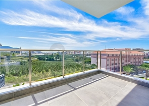 Dreizimmerwohnung im Stadtteil Mahmutlar mit Blick auf die Berge
