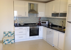 1+1 möblierte Wohnung in Avsallar